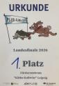 1. Platz im Landesfinale